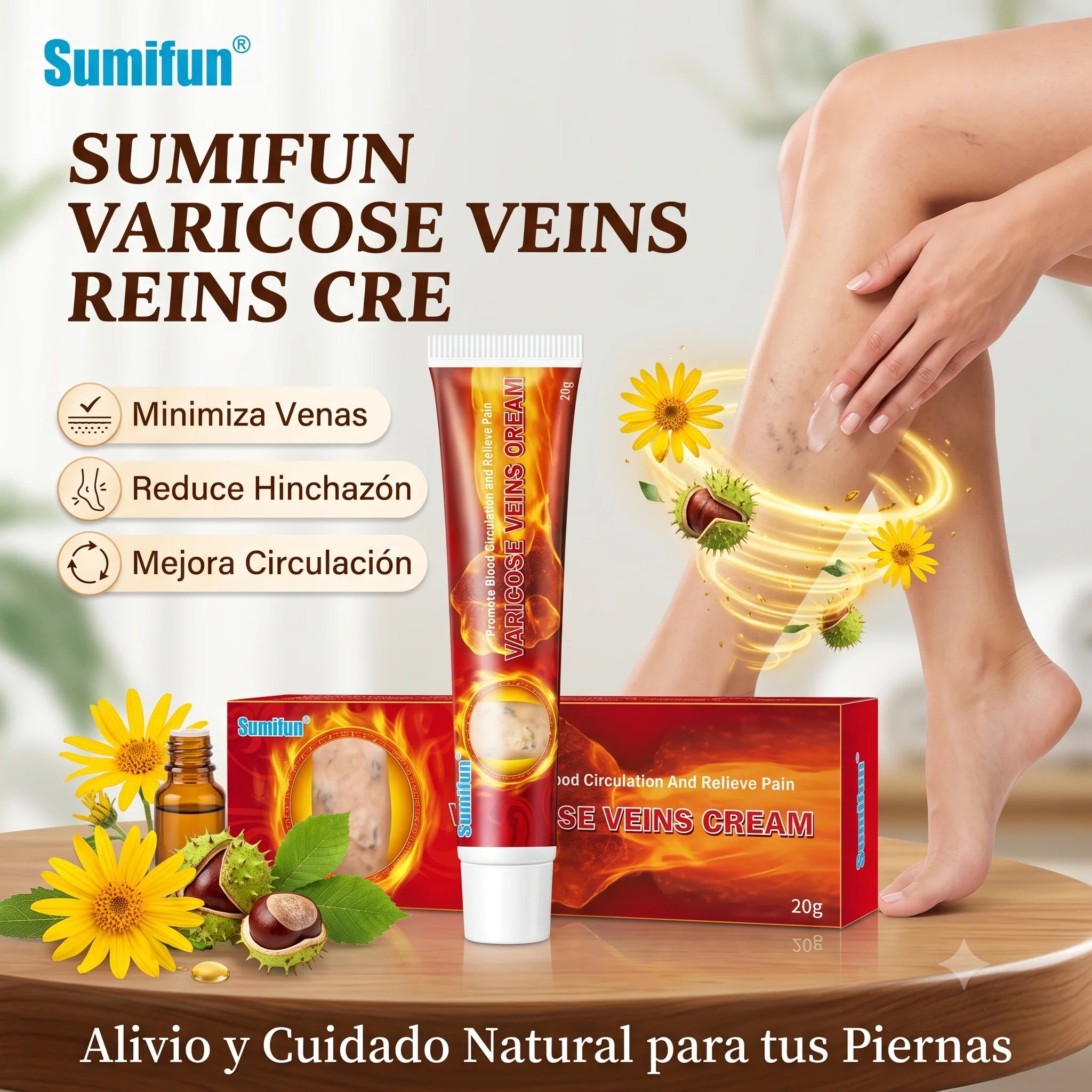 Sumifun Pomada anti varices